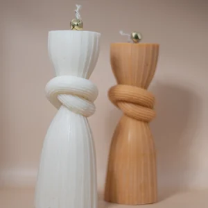 Long knot pillar candles combo