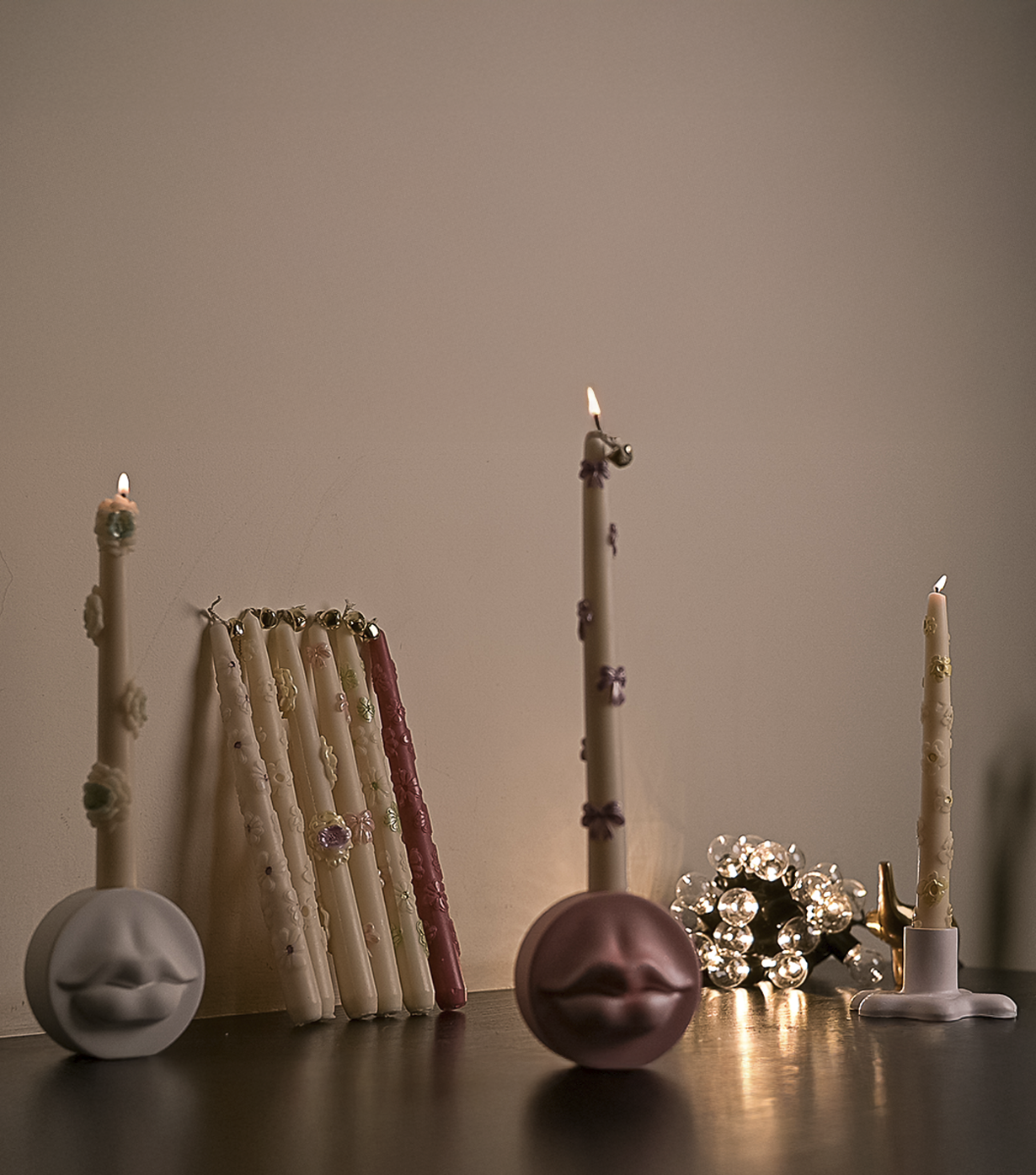 Taper candles