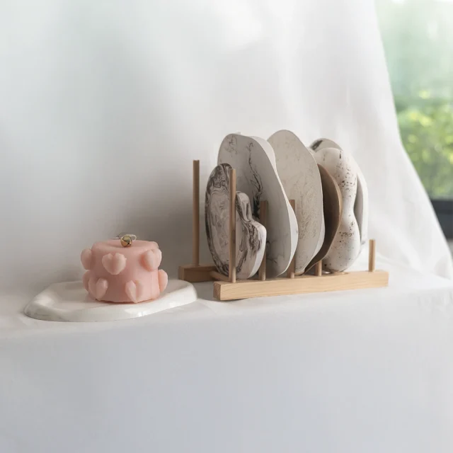 3D Heart candles