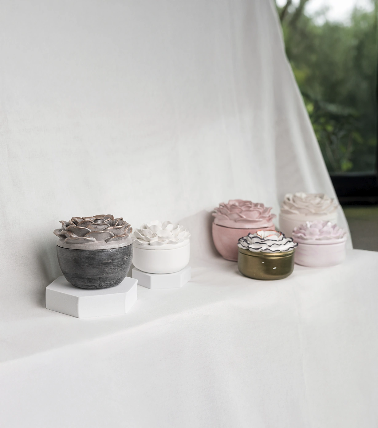 Whispers of camellia jar - Image 7