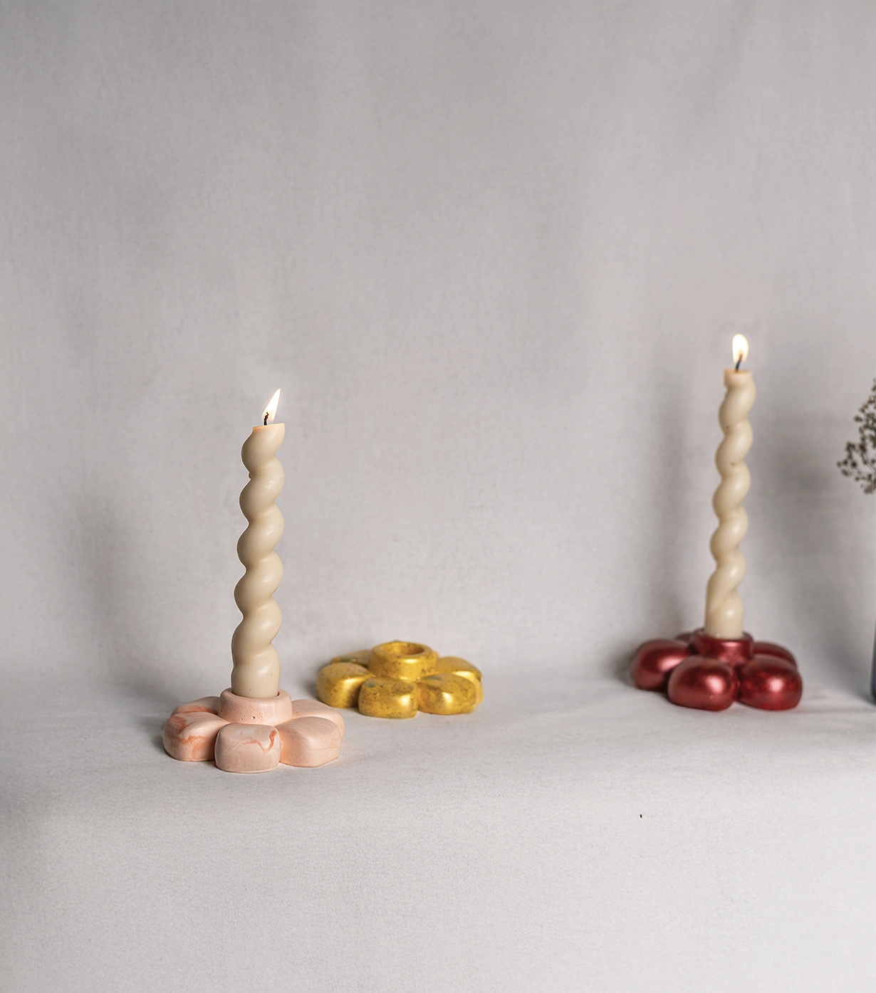 Periwinkle candle holder - Image 6
