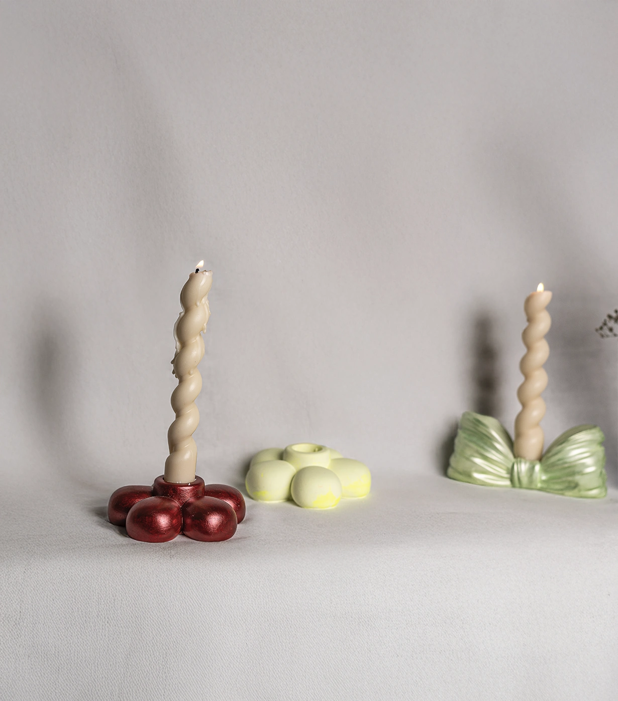 Periwinkle candle holder - Image 4