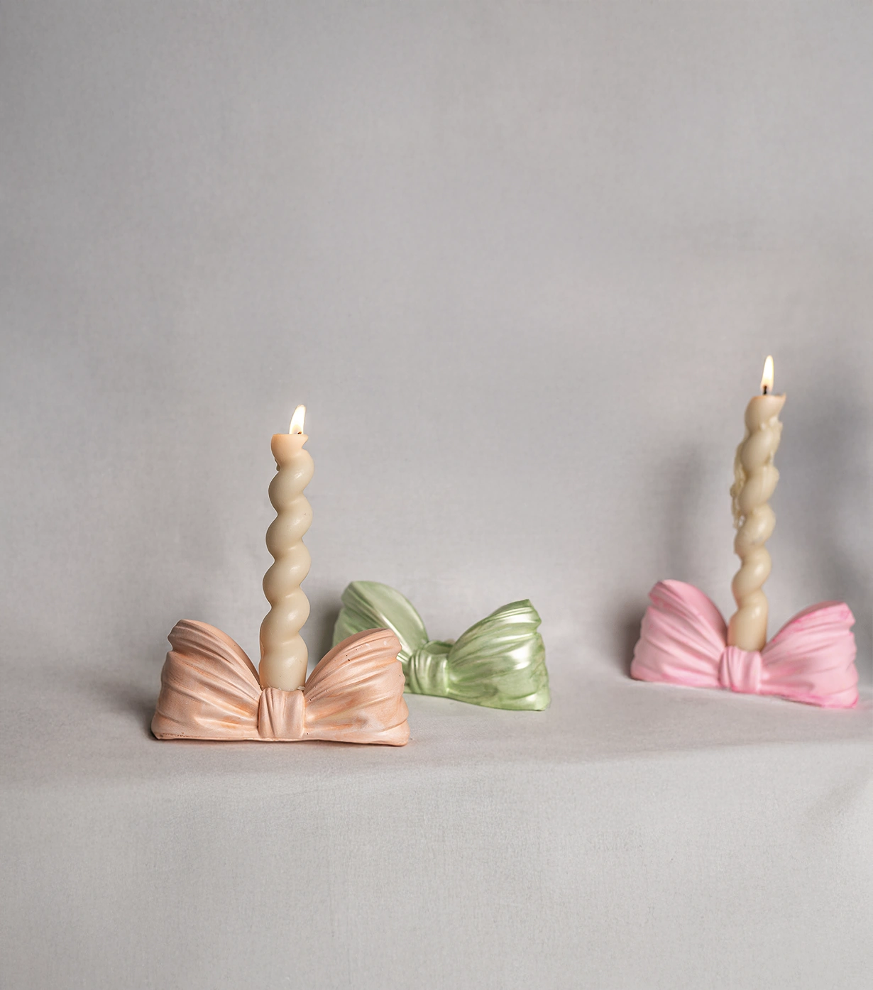 Sweet bow tie candle holder - Image 3
