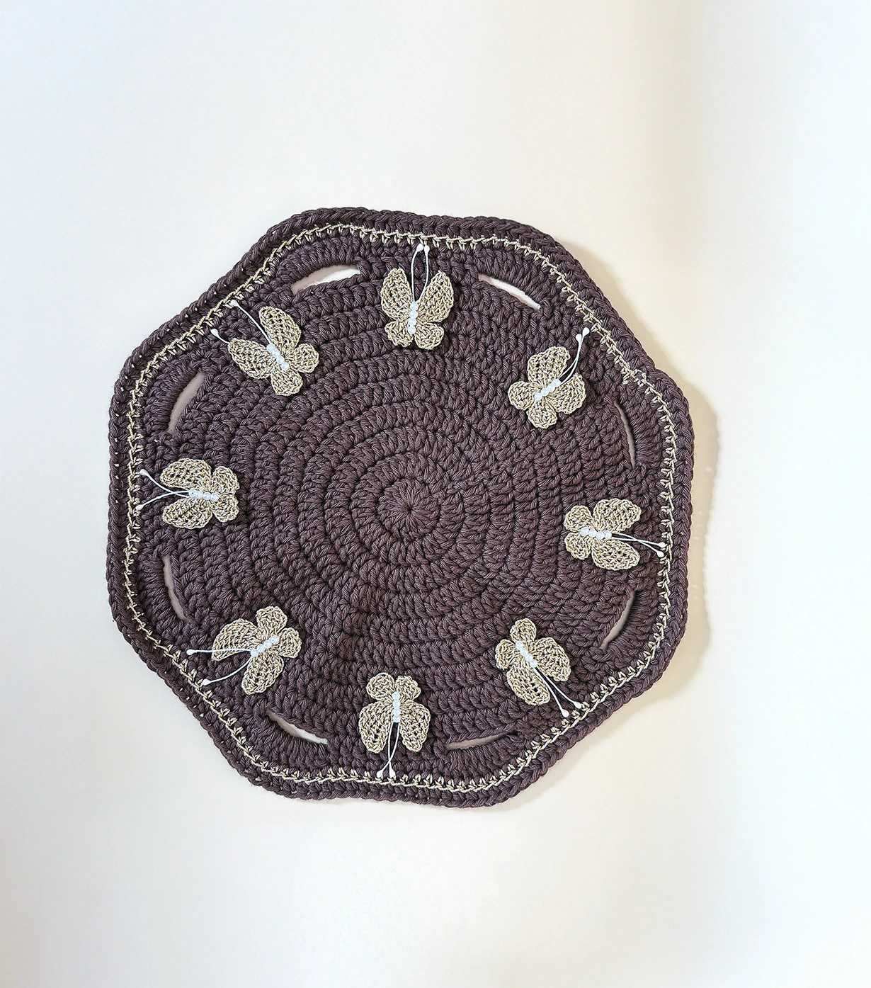 Hexagon butterfly mat