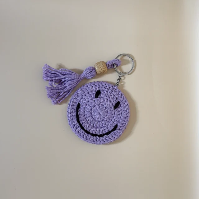 Smile keychain