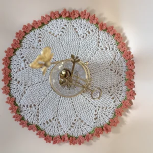 Round daisy flower table mat big