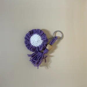 Flower keychain  with hanging